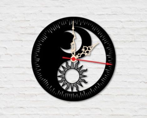 Paquete de Siluetas de Relojes para Corte Láser - Archivos DIY y Personalizables