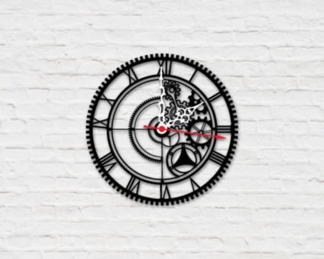 Paquete de Siluetas de Relojes para Corte Láser - Archivos DIY y Personalizables