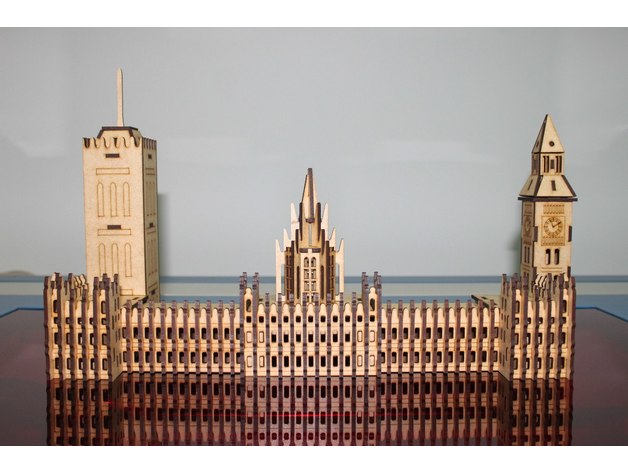 Big Ben — Diseño para corte láser y CNC | Reloj de pared decorativo