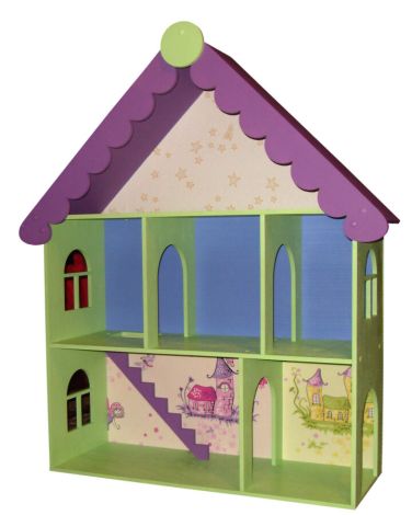Casa de muñecas — diseño para corte láser y CNC (A3 420×300×3 mm)