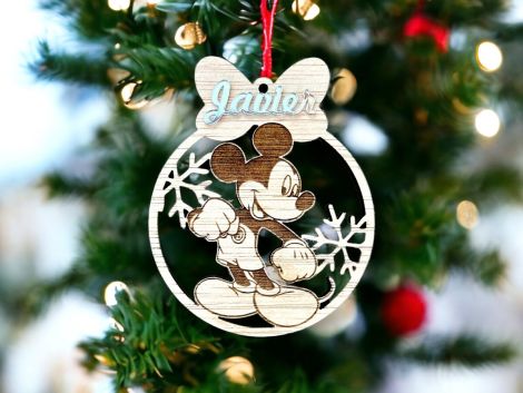 Bolas de Nochevieja Personalizadas con Personajes de Dibujos Animados - Decoración Festiva