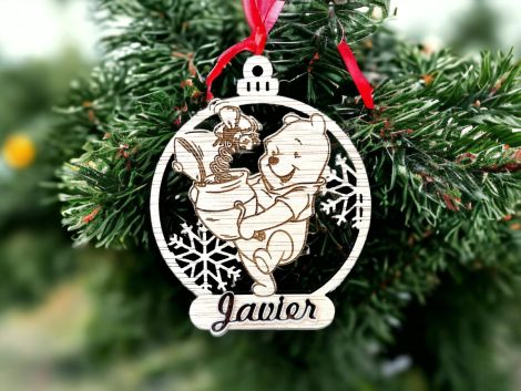 Bolas de Nochevieja Personalizadas con Personajes de Dibujos Animados - Decoración Festiva