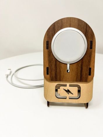 Archivos de Corte Láser SVG y Ai para Mag Dock de iPhone - Descarga Instantánea y Personal
