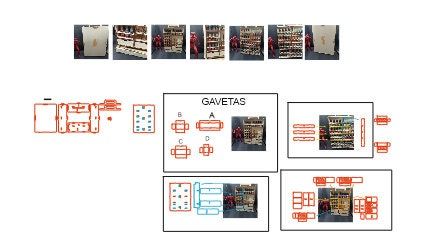 Estación de Pintura Portátil - Archivo DXF para Corte Láser y Proyectos Creativos