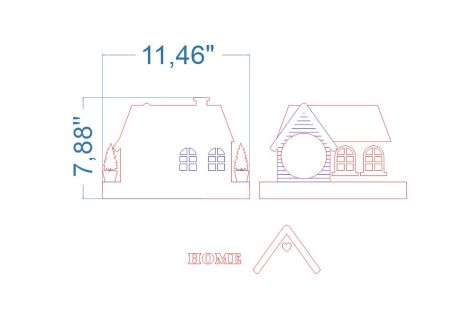 Paquete de llaveros SVG para corte láser: adornos navideños e intercambiables - Descarga i