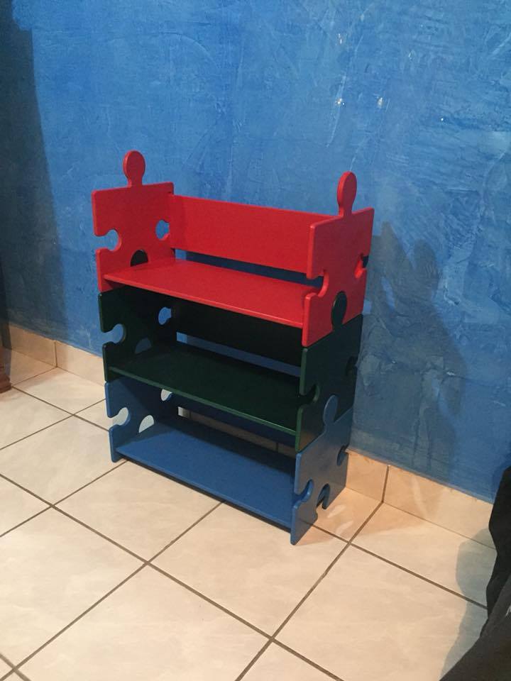 Repisas Creativas de Rompecabezas para Decoración