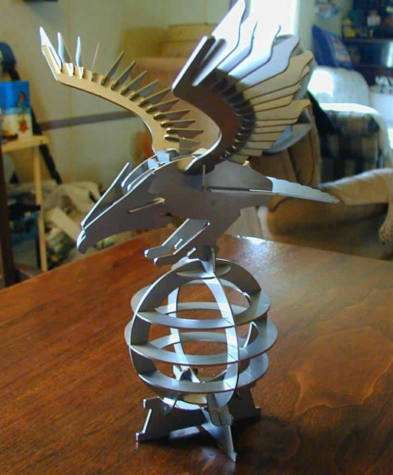 Águila en 3D: Diseño y Modelado Realista