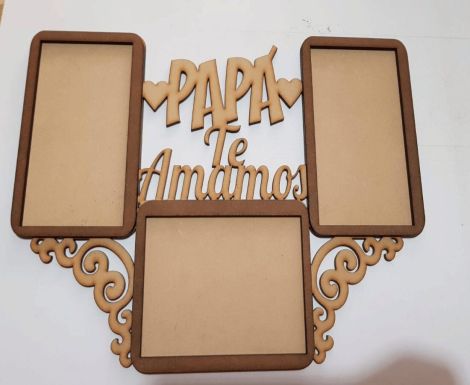 Ideas creativas de portarretratos para papá