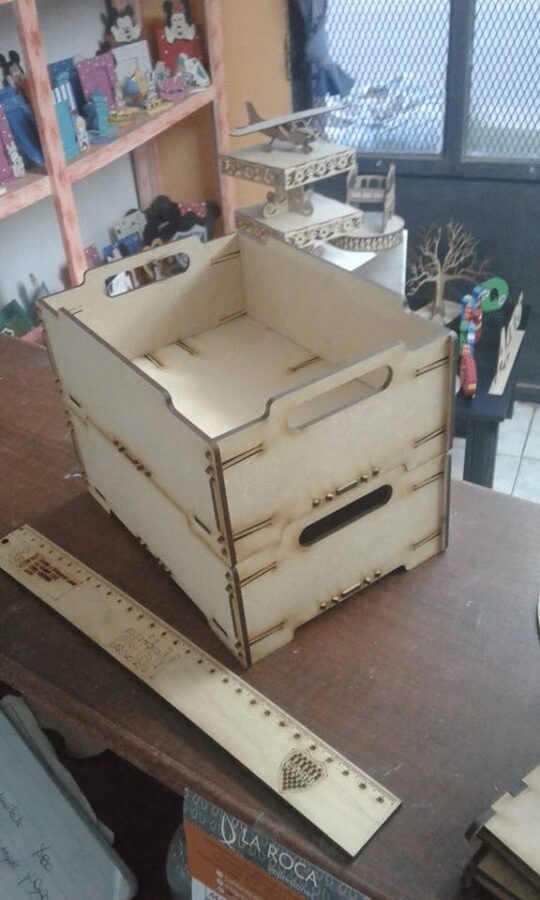 Caja de seguridad con bloqueo