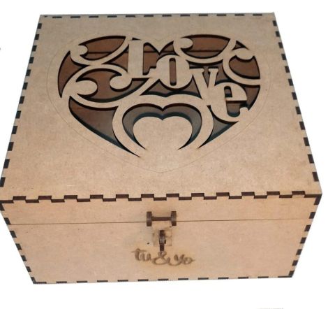 Caja Decorativa LOVE