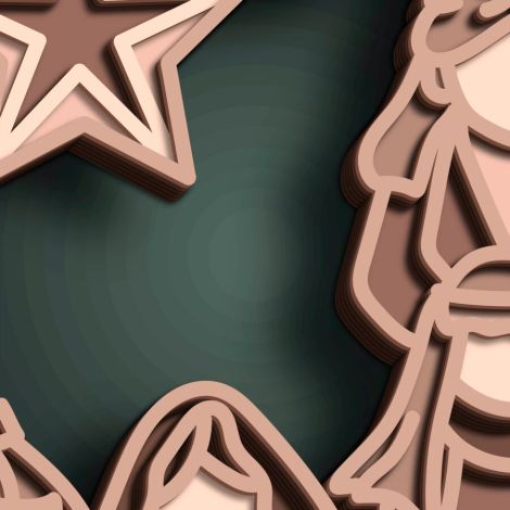 Escena de la Natividad 3D en MDF para Corte Láser | Decoración Navideña DIY Multicapa