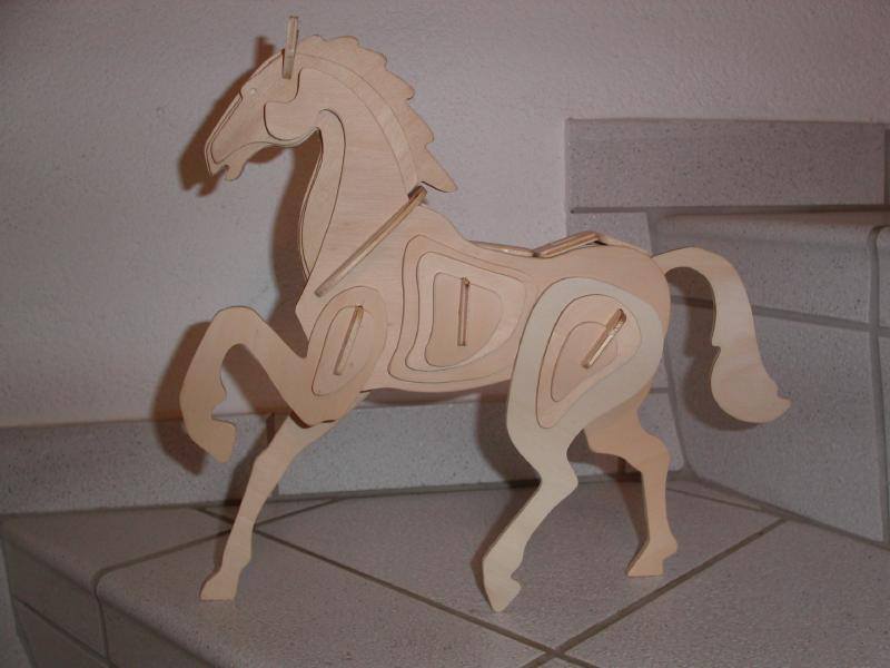 Modelo 3D de Caballo