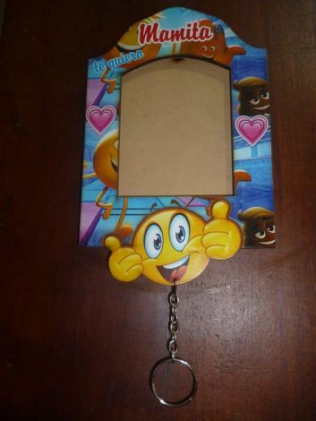 Llavero Portarretrato Personalizado