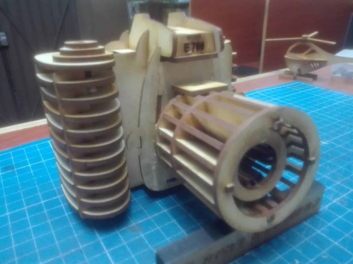 Cámara fotográfica profesional de alta calidad