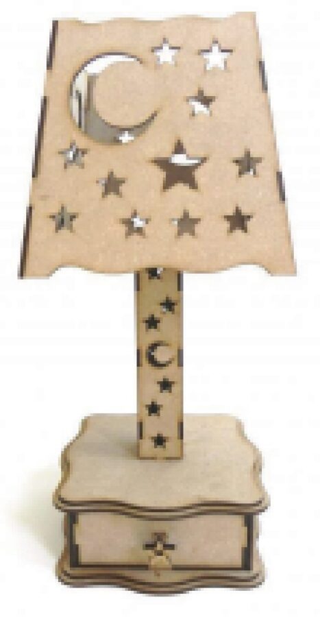 Lámpara Decorativa Luna y Estrellas