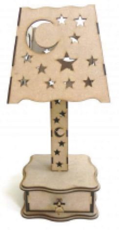 Lámpara Decorativa Luna y Estrellas