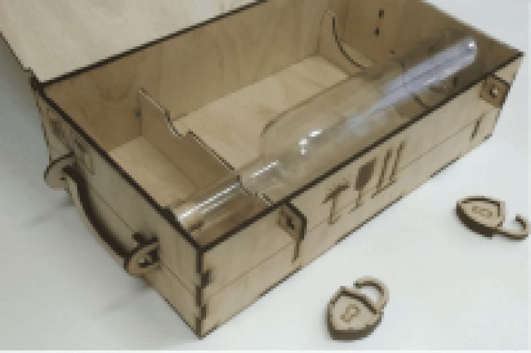 Maletín para Botellas: Ideal para Viajes y Eventos