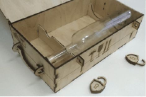 Maletín para Botellas: Ideal para Viajes y Eventos