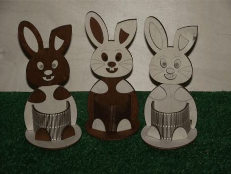 Lapicera con diseño de conejo