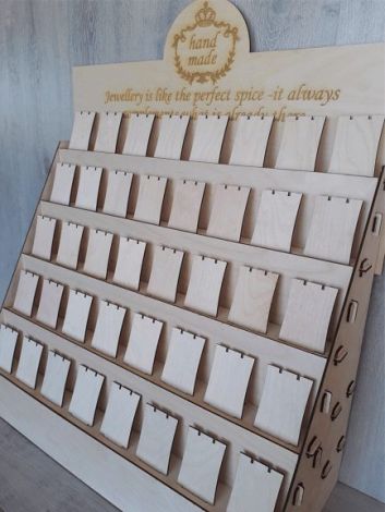 Mostrador de Joyería Elegante y Funcional