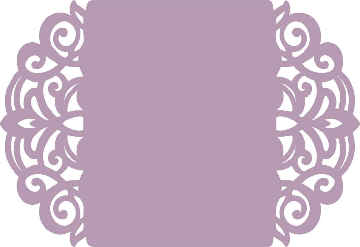 Invitación Semicircular: Diseño Creativo y Elegante