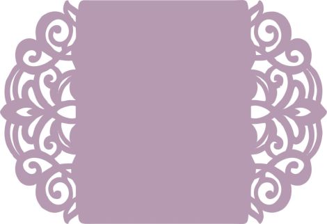 Invitación Semicircular: Diseño Creativo y Elegante