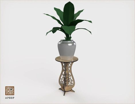 Mesa decorativa para floreros