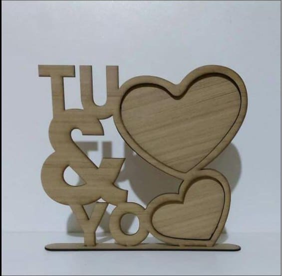 Portarretrato Personalizado "Tú & Yo"