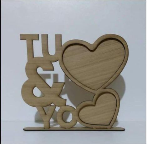 Portarretrato Personalizado "Tú & Yo"