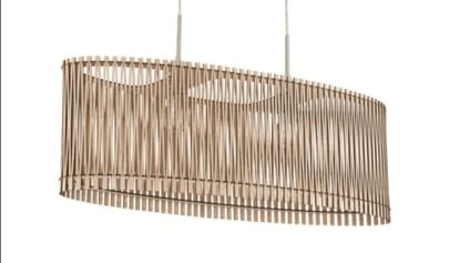 Lámpara de Techo Ovalada - Diseño Moderno y Elegante