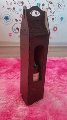 Caja para botella "Súper Papá" - Regalo Ideal para el Día del Padre