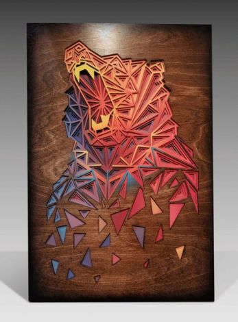 Cuadro de Oso: Arte y Decoración de Animales