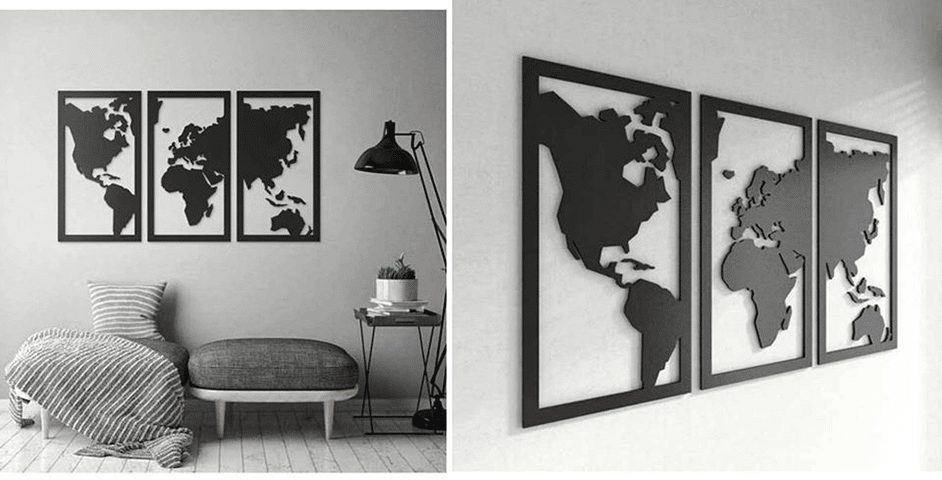 Cuadros Decorativos "Mundo" para Tu Hogar