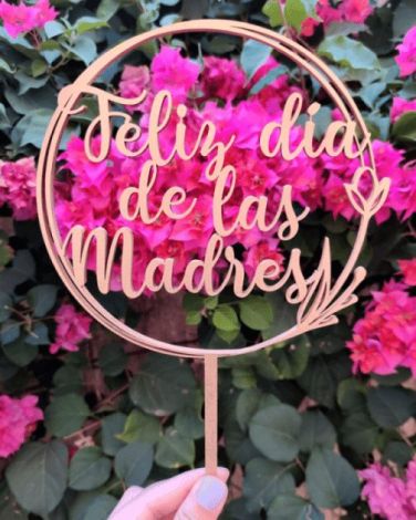 Topper Creativo para el Día de las Madres