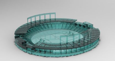 Estadio de Fútbol Circular: Innovación en Diseño Deportivo