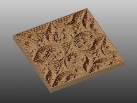Mandala Cuadrado Multicapa: Arte y Relajación
