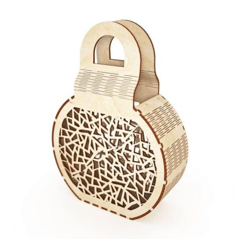 Bolso circular con asas: estilo y comodidad