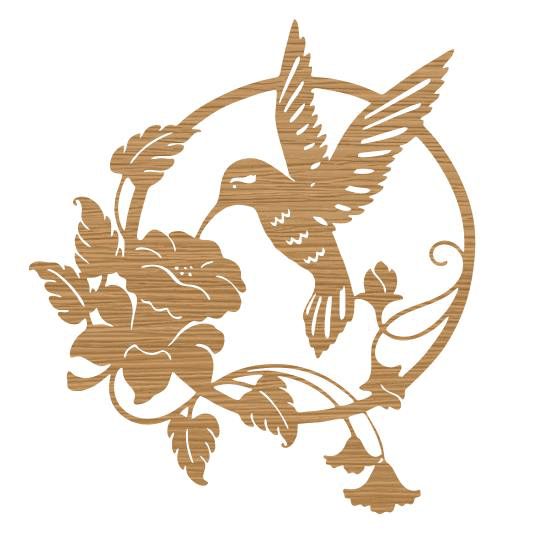 Colibrí Alimentándose de Néctar: Maravillas de la Naturaleza