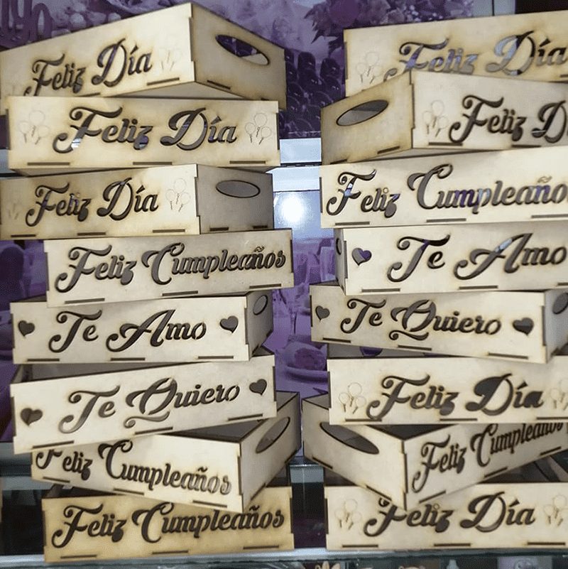 Bandejas de Desayuno con Frases Inspiradoras