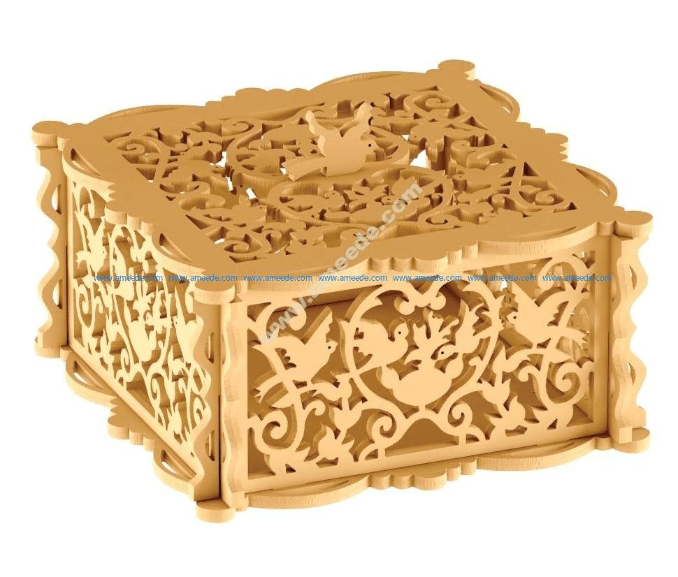 Caja para aves calada: refugio ideal y decorativo