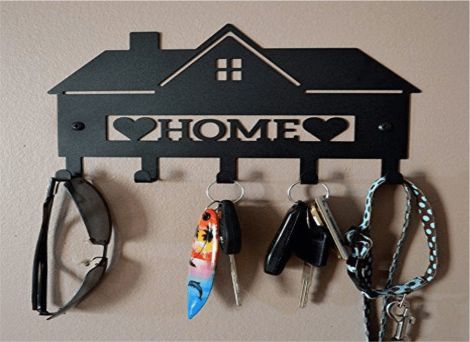 Portallaves de Pared "Home" - Organiza tu Entrada con Estilo