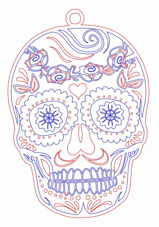 Guirnalda de Calavera en Esfera