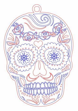 Guirnalda de Calavera en Esfera