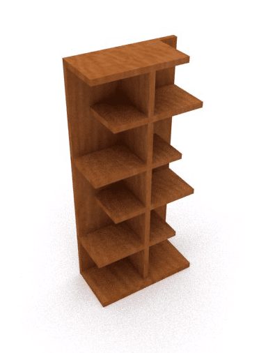 Librero de 5 Niveles Moderno y Funcional