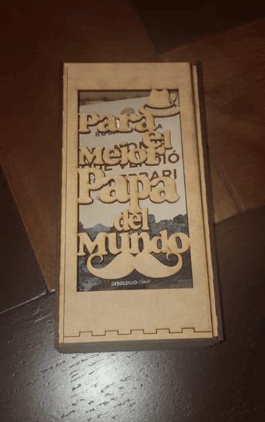 Caja calada Bigotes: Diseño único y funcional