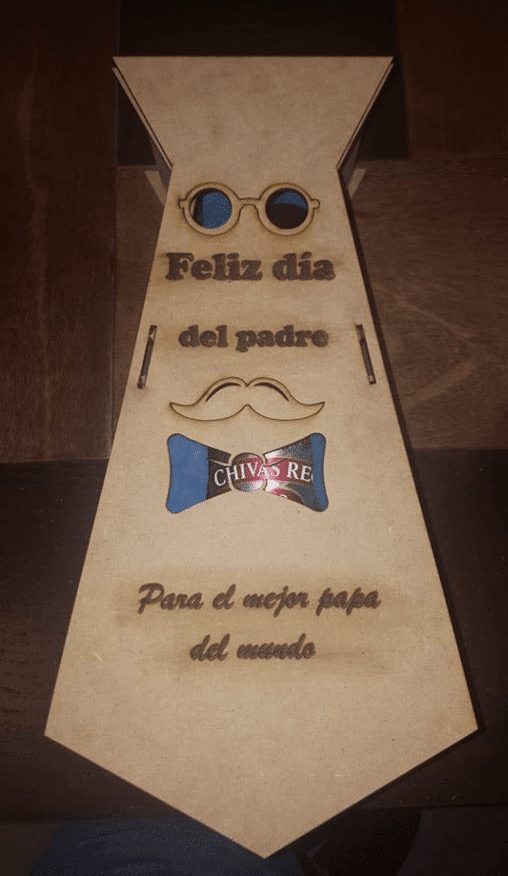 Caja de corbata para el "Día del Padre"