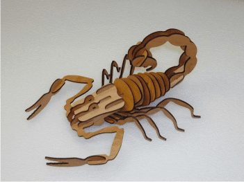 Escorpión 3D: Diseño y Modelado Realista