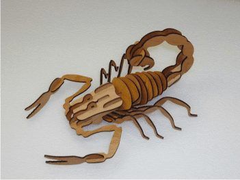 Escorpión 3D: Diseño y Modelado Realista
