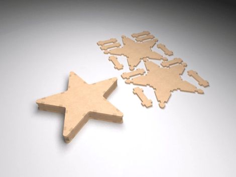 Estrella 3D: Diseño y Modelado
