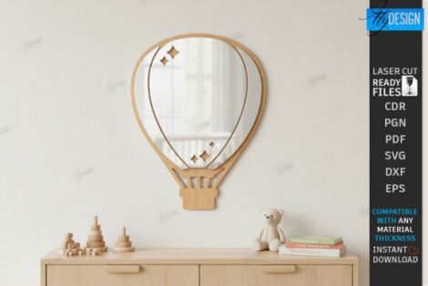 Espejo adhesivo unidireccional para habitación infantil
